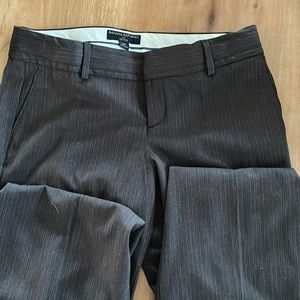 Banana Republic Brown striped Dress pants